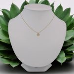 Náhrdelník zo 14k zlata s príveskom ďateliny
