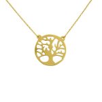 Náhrdelník zo 14k zlata s príveskom strom života