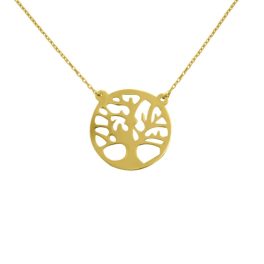 Náhrdelník zo 14k zlata s príveskom strom života