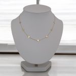 Náhrdelník zo 14 kt zlata so 7 tolárovými príveskami