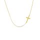Náhrdelník zo 14k zlata s integrovaným krížikom