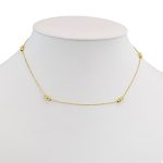 Náhrdelník zo 14k zlata s integrovaným krížikom