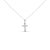 Náhrdelník zo 14k zlata s integrovaným krížikom