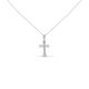 Náhrdelník zo 14k zlata s integrovaným krížikom