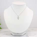 Náhrdelník zo 14k zlata s integrovaným krížikom