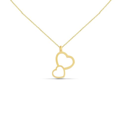 Náhrdelník zo 14k zlata s integrovaným krížikom