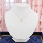 Náhrdelník zo 14k zlata s integrovaným krížikom