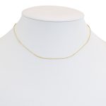 Náhrdelník zo 14k zlata s integrovaným krížikom