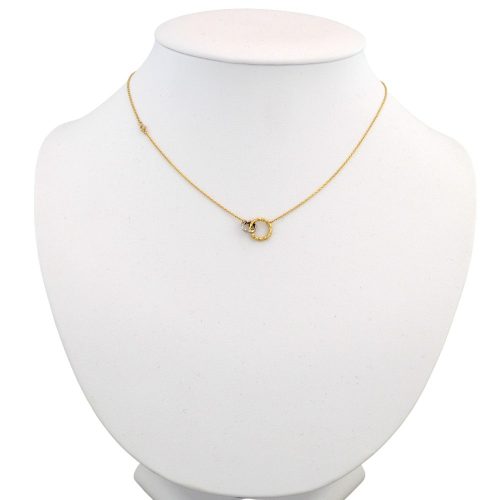 Náhrdelník zo 14k zlata s integrovaným krížikom