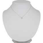 Náhrdelník zo 14k zlata s integrovaným krížikom