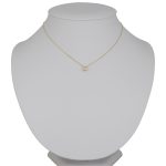 Náhrdelník zo 14k zlata s integrovaným krížikom