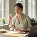 Náhrdelník zo 14k zlata s integrovaným krížikom