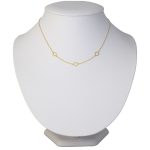 Náhrdelník zo 14k zlata s integrovaným krížikom