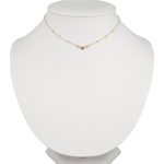 Náhrdelník zo 14k zlata s integrovaným krížikom