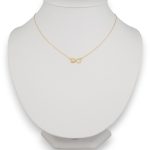 Náhrdelník zo 14k zlata s integrovaným krížikom