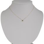 Náhrdelník zo 14k zlata s integrovaným krížikom