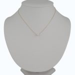 Náhrdelník zo 14k zlata s integrovaným krížikom