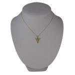 Prívesok zo 14k zlata, býčia hlava