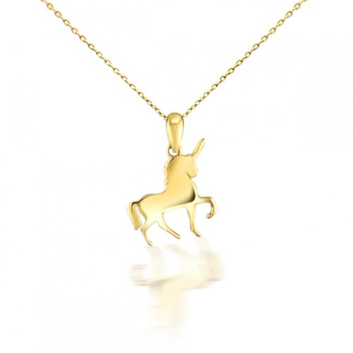 Prívesok zo 14k zlata, jednorožec