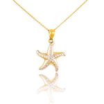 Prívesok hviezdice zo 14k zlata