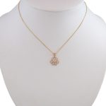 Prívesok zo 14k zlata, labka