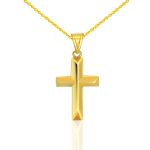 Prívesok zo 14k zlata, kríž