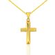 Prívesok zo 14k zlata, kríž