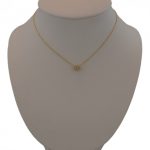 Prívesok zo 14k zlata, gombík