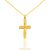 Prívesok zo 14k zlata, kríž