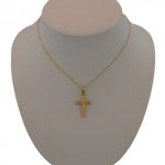Prívesok zo 14k zlata, kríž