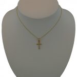 Prívesok zo 14k zlata, kríž