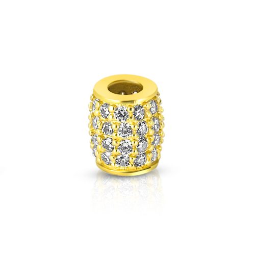 Prívesok zo 14k zlata, gombík