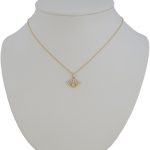 Prívesok zo 14k zlata, snehové oko