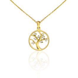 Prívesok zo 14k zlata, strom života