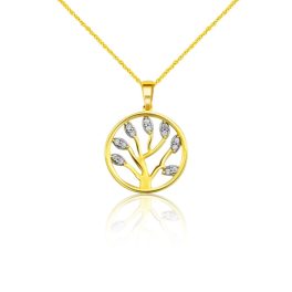 Prívesok zo 14k zlata, strom života