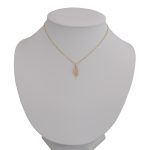 Prívesok zo 14 kt zlata s loptičkou na tenisovú raketu