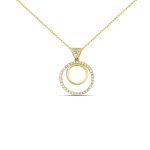 Prívesok zo 14k zlata, plachetnica