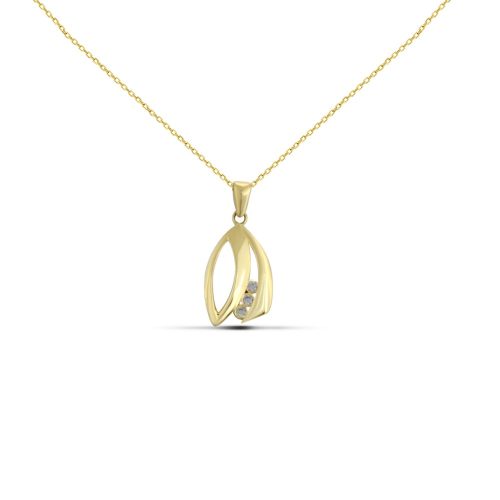 Prívesok zo 14k zlata, plachetnica