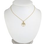 Prívesok zo 14k zlata, plachetnica