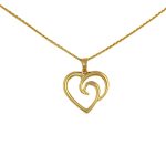 Prívesok zo 14k zlata, plachetnica