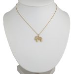 Prívesok zo 14k zlata, plachetnica