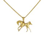 Prívesok zo 14k zlata, plachetnica