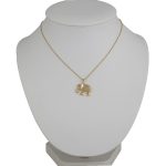 Prívesok zo 14k zlata, plachetnica