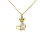 Prívesok zo 14k zlata, plachetnica