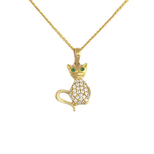 Prívesok zo 14k zlata, plachetnica