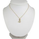 Prívesok zo 14k zlata, plachetnica