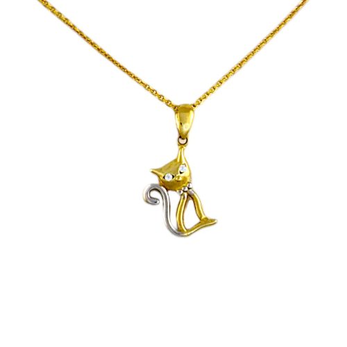 Prívesok zo 14k zlata, plachetnica