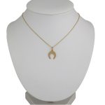 Prívesok zo 14k zlata, plachetnica