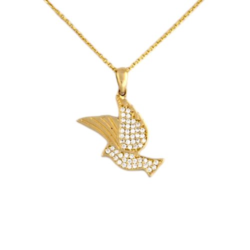 Prívesok zo 14k zlata, plachetnica