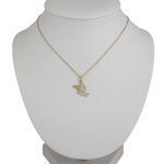 Prívesok zo 14k zlata, plachetnica